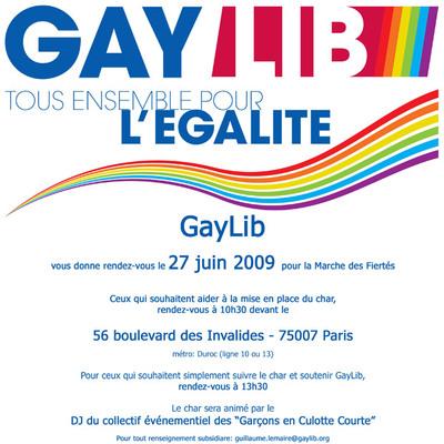 Gay-pride de Paris : le char de l'UMP-Gaylib attaqué ?