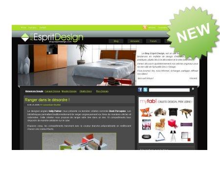 Nouvelle version du Blog Esprit Design