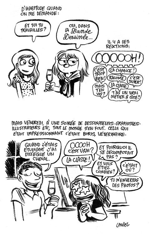 De la résine dans les veines.