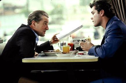  Ray Liotta, Robert De Niro, Martin Scorsese dans Les Affranchis (Photo)