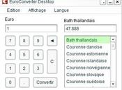 Convertir devises Monde entier euros Logiciel gratuit “euro converter”