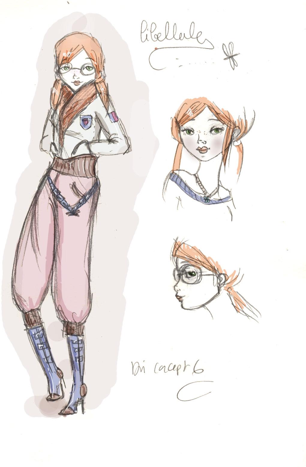 aviatrice design stylisme bjd