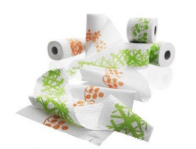 Du papier toilette tendance design suédois