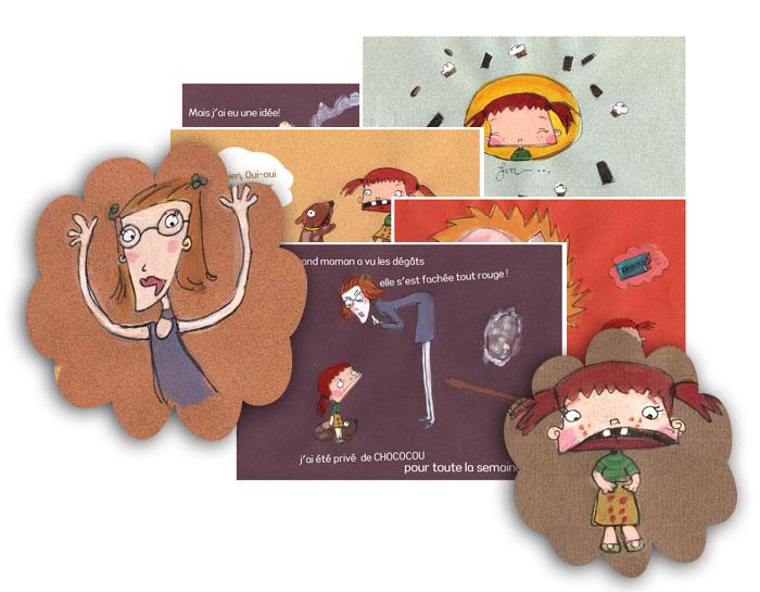 histoire illustrée pour enfant patisserie