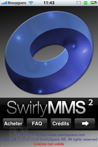 Petite mise au point sur SwirlyMMS et le firmware 3.0