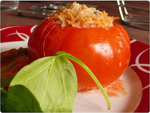 Tomates farcies végétariennes