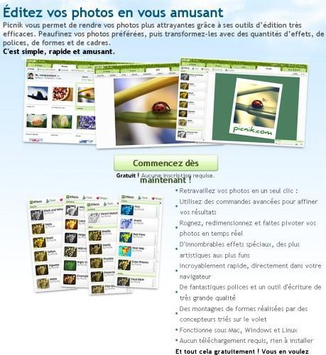 Picnik 459x500 10 services gratuits en ligne pour retoucher vos photos