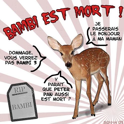 Bambi est mort !