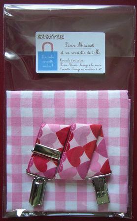 Attache serviette et serviettes