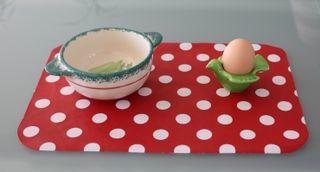 Set de table sicotin rouge