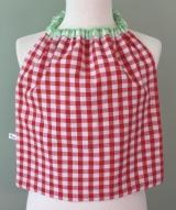 Serviette élastiquée sicotin rouge