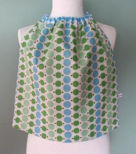 Serviette élastiquée sicotin verte