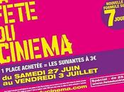 Fête Cinéma 2009 Samedi Juin Vendredi Juillet Place achetée suivantes