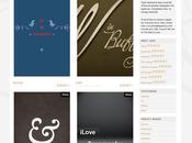 Typographie backgrounds iPhone/iPod