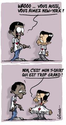 Le t-shirt I Love Nicolas Sarkozy