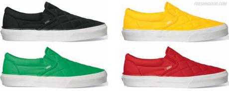 VANS - FALL ‘09 - SLIP-ON QUILTED PACK