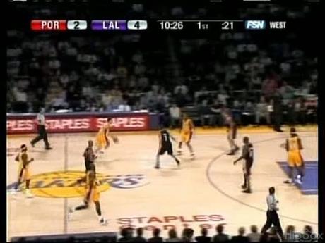 [ Upload ] 16.03.07 Blazers @ Lakers - Bryant 65 points