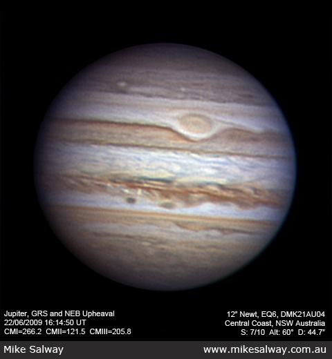 Jupiter - 3 heures de rotation et animation