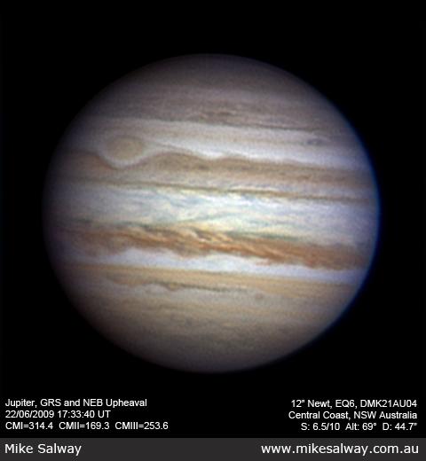 Jupiter - 3 heures de rotation et animation