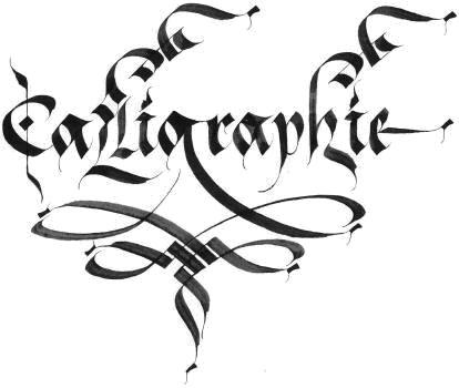 la-calligraphie La calligraphie : un art antique mais toujours aussi moderne