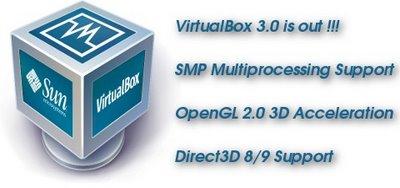 Virtualisation Virtualbox 3.0 - Version Majeure