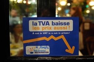 Baisse de la TVA en France !