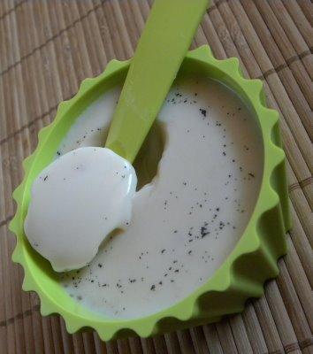Crème extra légère à la vanille (à base d'agar-agar)