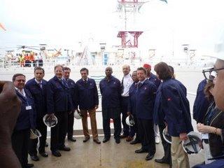 Photos de la visite officielle