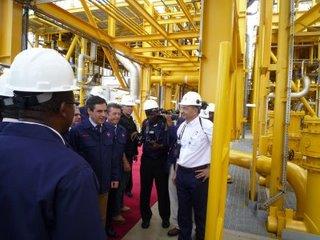 Photos de la visite officielle