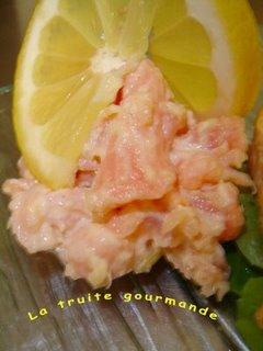 Lanières de truite au Raifort