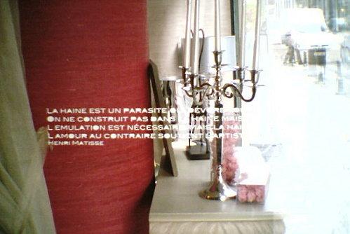 La phrase de Matisse