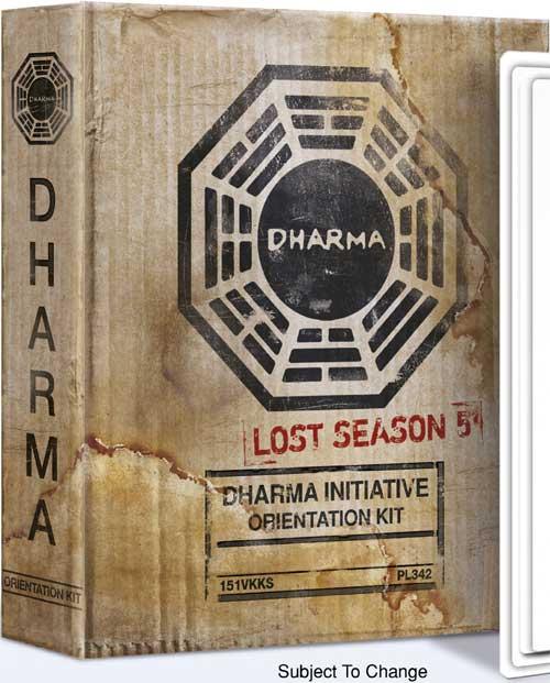 Lost saison 5 en DVD éditions limitées : The Dharma Initiation Kit