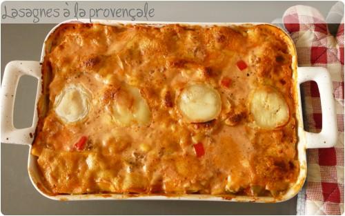 Lasagnes à la provençale