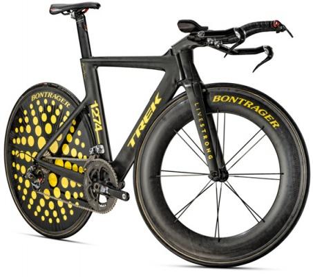 Vélo Trek de contre-la-montre de Lance Armstrong : un beau bijou