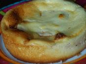 Gâteau fromage blanc, abricots, nougat amandes