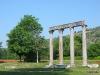 Les célèbres colonnes romaines de Riez