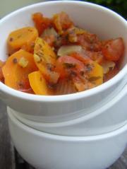 Compotée de tomates méditerranéennes