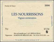 Anjou blanc, les Nourrissons, 2003, Stéphane Bernaudeau