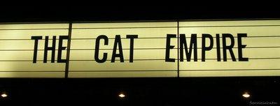 Cat empire en concert