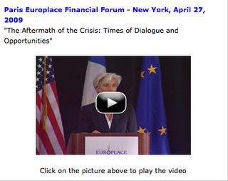 Quand Fillon prive Lagarde de Paris Europlace