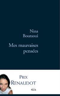 Mes mauvaises pensées, Nina Bouraoui