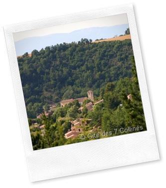 Roumoules, charmant village du Verdon dans les Alpes de Haute Provence