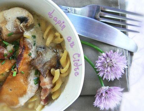 Lapin Fermier au Cidre et à la Crème tous les deux de Normandie... lapin_cidre_3