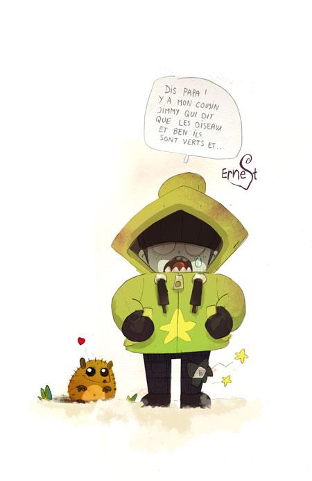 Ernest & le hérisson.