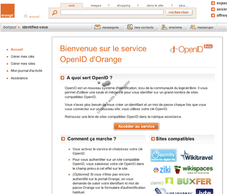 40 millions d’utilisateurs potentiels d’OpenID chez Orange France