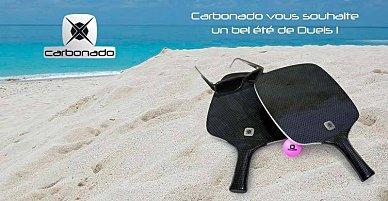 Raquette de plage carbone by Carbonado