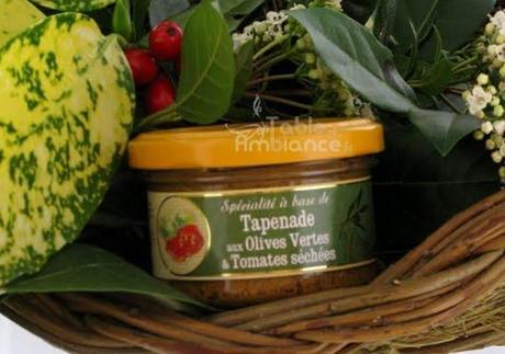 Tapenade aux olives et tomates séchées,Délices du Lubéron