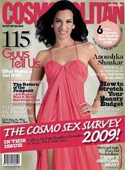 Anoushka Shankar fait la couverture de Cosmopolitan...