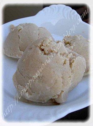 Glace aux carambars sans sorbetière