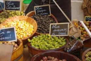 Etal d'olives